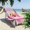 Pink Panther Print Beach Towel, Large Soft Quick Dry Towel for Beach Camping Swimming