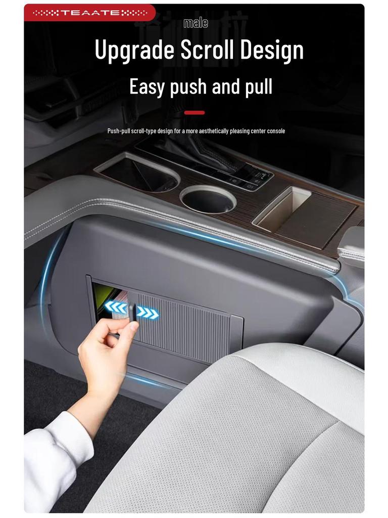 Toyota Sienna Privacy Sunshade & Storage Divider for Center Console