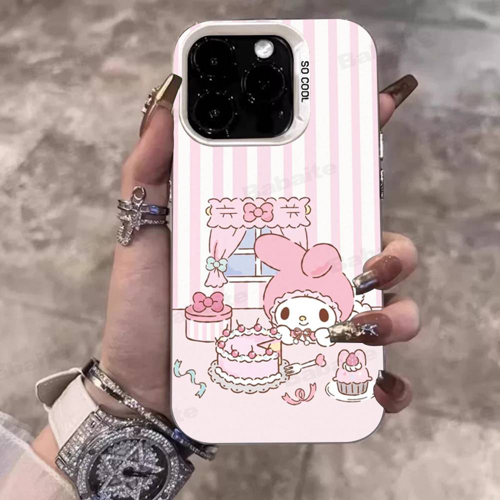 Cute M-My M-Melodys Phone Case For IPhone 17 16 15 14 13 Pro 12 11 Pro Max PLUS Color Back Cover