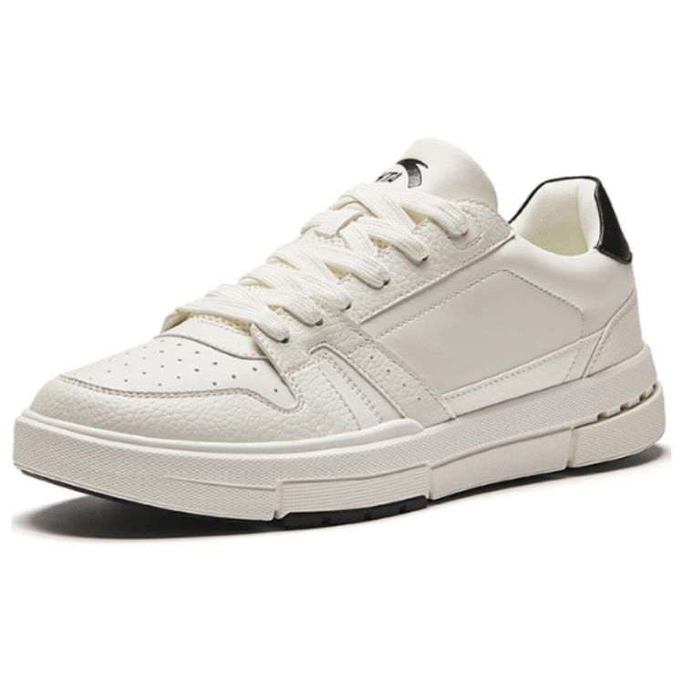 Anta Lifestyle Series Stoßdämpfend Abriebfest Low Top Sneakers Herren-Sneakers Weiß 112428053-5