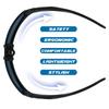 UV 400 Protection Ultralight Sunglasses for and Outdoor Activities [SHEEN KELLY] High-Quality Golf, Fishing, Cycling,