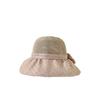 Summer Hat Female Grass Top Hollow Breathable Bucket Hat Bow Sun Hat Sun Hat
