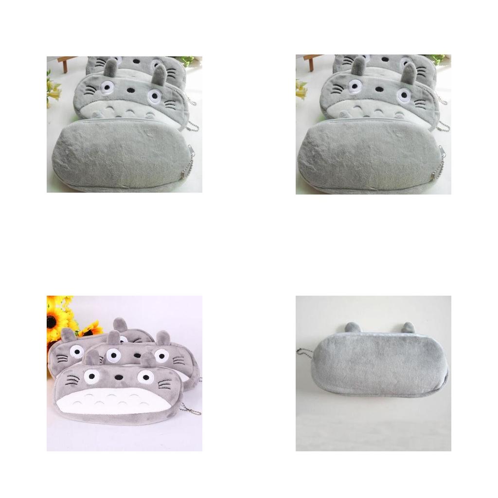 Versátil Peluche Totoro Dibujo Animado Estuche Ideal Para La Escuela Y El Uso Diario