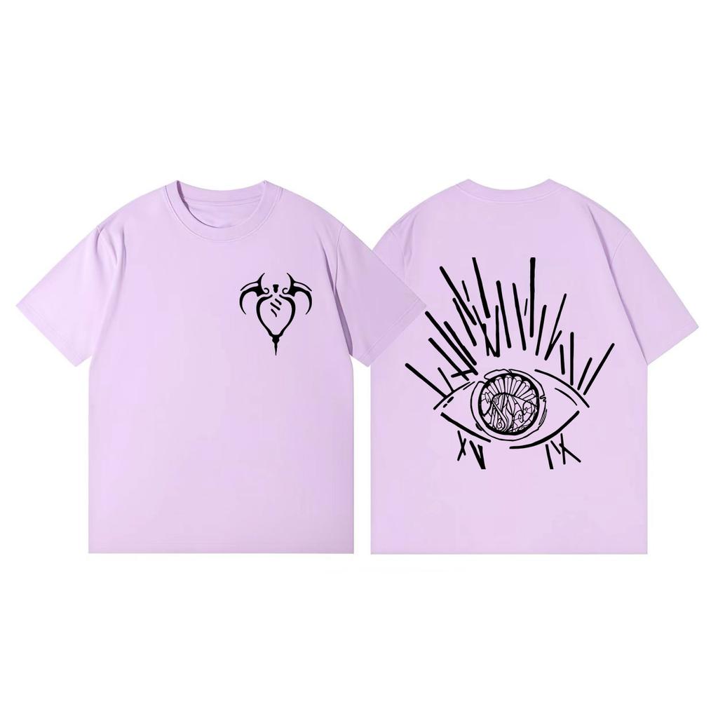 Arcane Game Merch Tshirts High Quality Fashion Short Sleeve Tshirt Men Women Clothing Casual Oversized T Shirts Streetwear