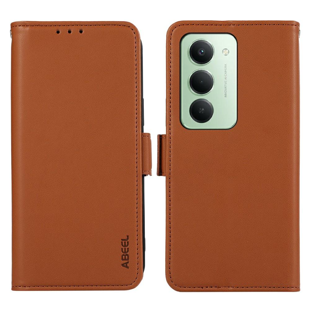 For Xiaomi Redmi 15 4G (EU) (171mm) Case Leather Phone Cover with RFID Blocking Wallet