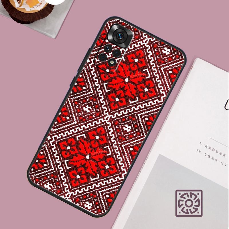 Ukrainian Pattern Phone Case For Redmi Note 13 Pro 12 11 10 9 8 Pro 9S 10S 11S 12S 10A 9C 10C 12C 13C Cover