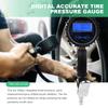 Digital Car Tire Air Pressure Inflator Gauge LED Display Car Tire Inflator Gun Air Line Clip-on Tyre Pump for Motorcycle Bicycle