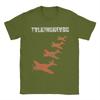 Talking Heads Planes T Shirts for Men Pure Cotton Humor T-Shirts Round Collar  Tees Short Sleeve Tops Gift Idea