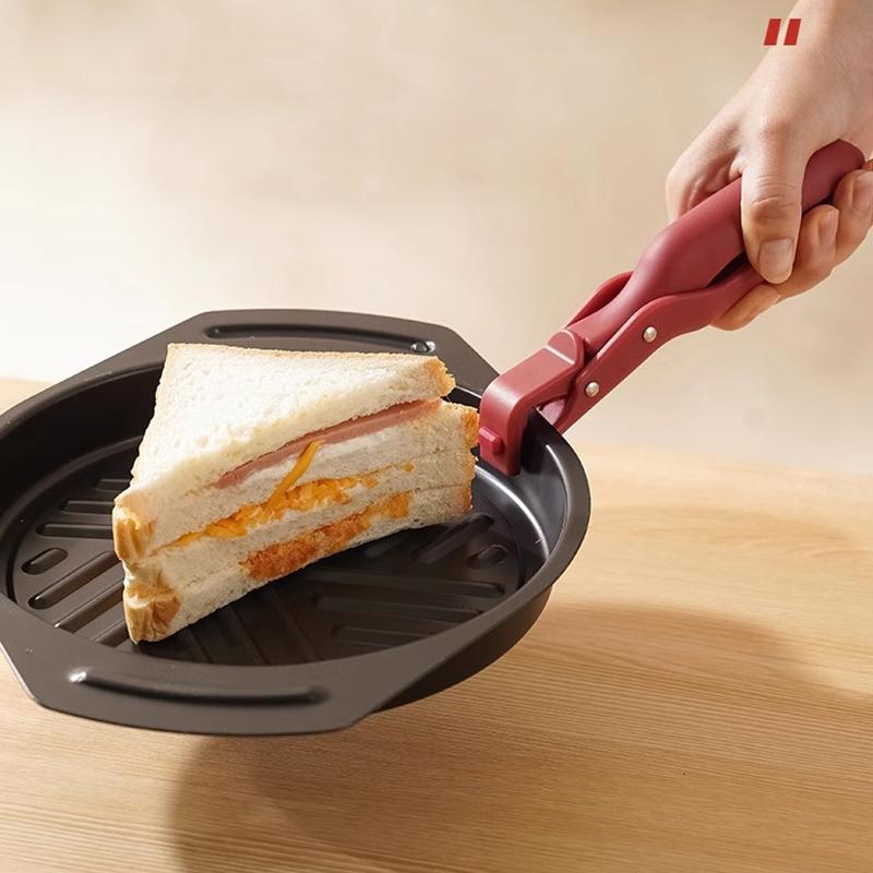 Bowl Spoon Dish Clamp Pot Pan Gripper Clip  Dish Plate Bowl Clip Tongs Anti-Scald Non-Slip Handle Kitchen Gadgets
