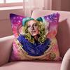 M-Madonna Singer Cushion Cover Multi-Scene Pillow Cover For Home & Car - Reversible, Soft & Durable For Daily Use