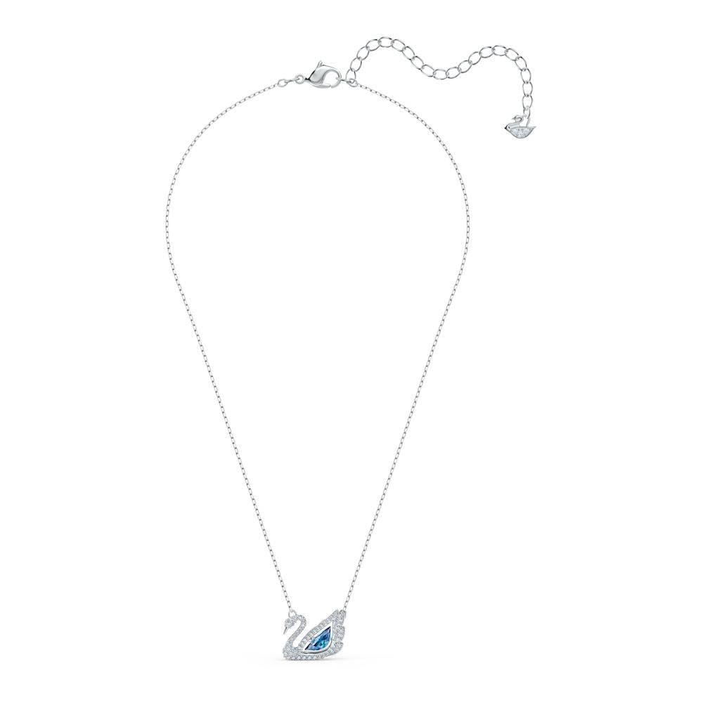 Swarovski Dancing Swan Crystal Necklace