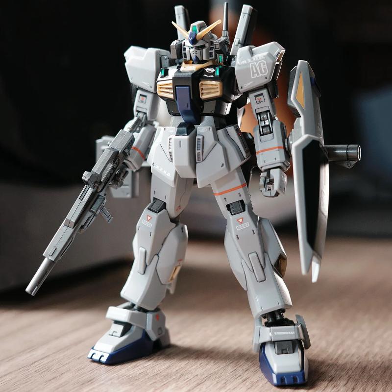 HG 1/144 MK-II 21st Century Real Type Color Mech Assembly Model Kit Action Figures Desktop Decoration Doll Boy's Puzzle Toy Gift