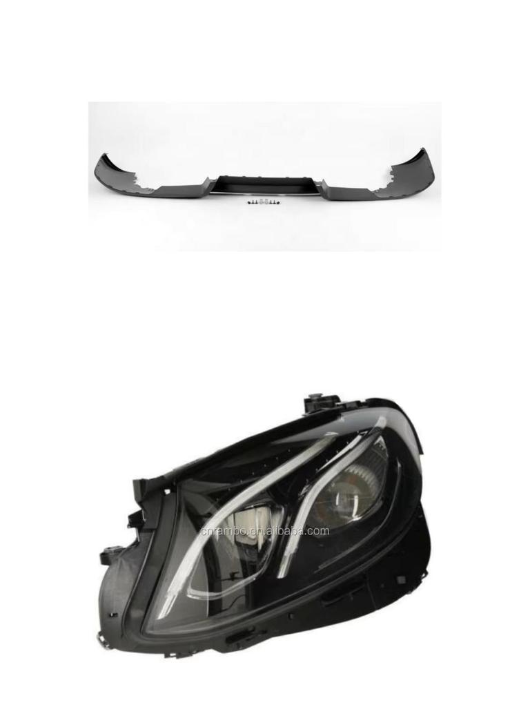 95550587514 Rear Bumper Lower Spoiler for 2008-2010 Cayenne