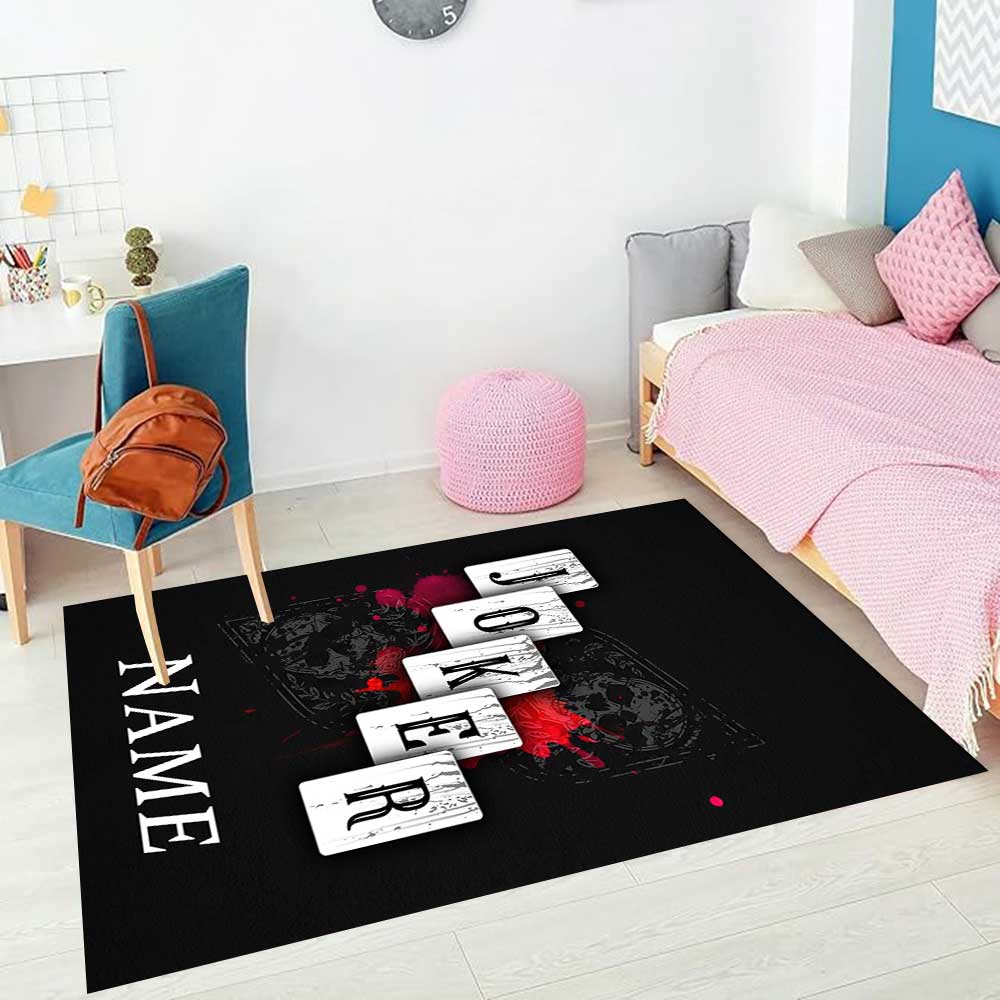 Warnermedia (18) Customize your name rug, office chair cushion, home bedroom living room gift.