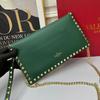 V Family 2026 Women's European & American-Style Rivet Clutch Crossbody Bag
