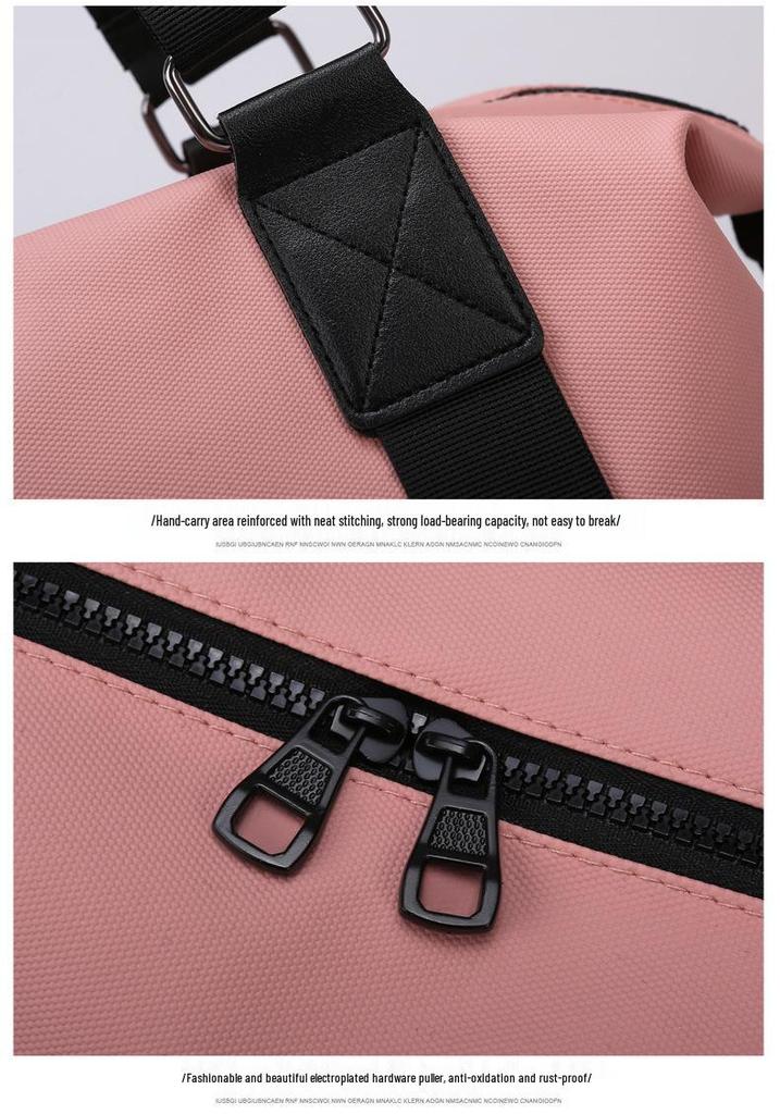 Large Capacity Lightweight Travel Tote with Wet & Dry Separation