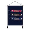 Japanese Lucky Cat Fabric Hanging Flag, Izakaya Hotel Home Wall Decor Banner