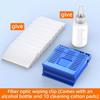 Optional Optical Fiber Cleaning Clamp And Fiber Cleaning Tool Kit Include Empty Bottle Replacement