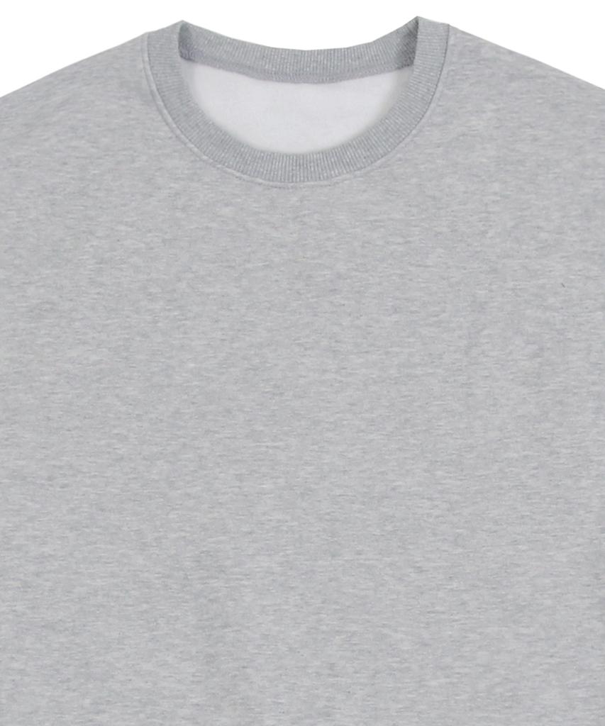 GRAVER [Unisex] Elbow 1968 Logo Sweatshirt_Gray