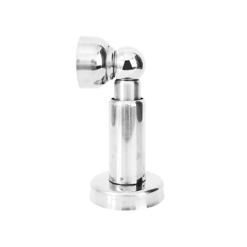 Premium Stainless Steel Adjustable Door Stopper Invisible Wall Mounted For Bathroom Bedroom