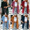 Women's Autumn Ruffle Long Sleeve Cardigan Top (2025)