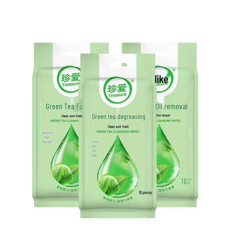 Treasure Green Tea Wet Wipes
