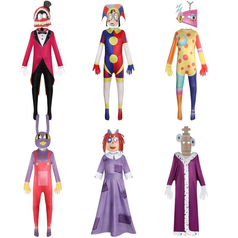 Costume Yajatta Cos del Circo Digitale Magico Halloween Cosplay Gioco di Ruolo Costume da Palcoscenico