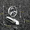wzvc4 for Mitsubishi Car Metal Chromed Emblem Front Hood Badge stickers Pajero RALLIART ASX Lancer Outlander Mirage Eclipse Decoration