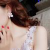 Women All Matching Flower Earrings Elegant Fashion Earrings