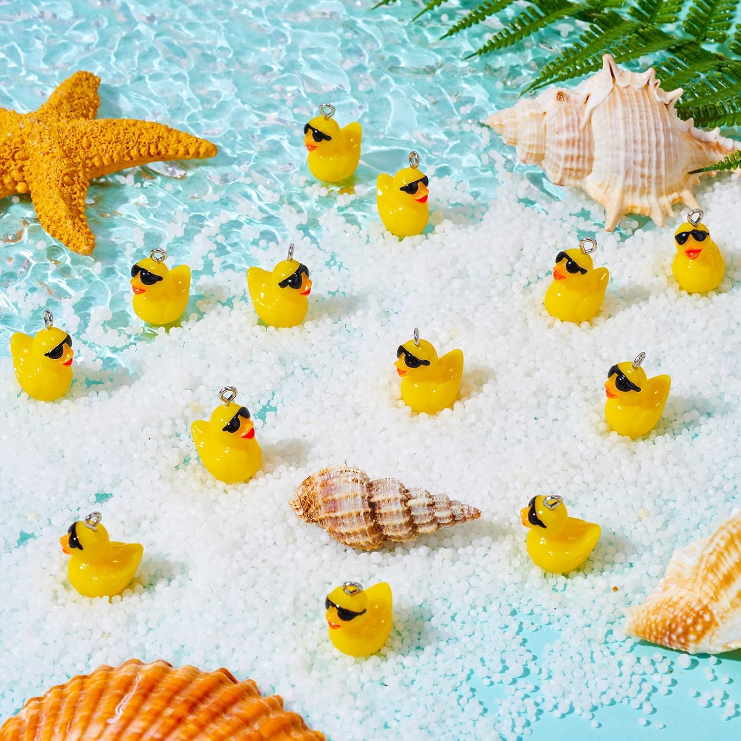 

Mini Resin Charms Pendants Miniature Figurines Cute Animal Charms for Jewelry Necklace Bracelet Making DIY Craft Supplies duck