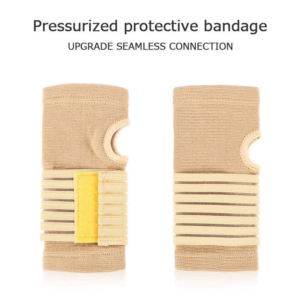 2/4PCS Sports Safety Wristband Elastic Bandage Wrist Guard Support Arthritis Sprain Band Carpal Protector Hand Shaping Sweatband
