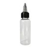 30, 50, 100ml Transparent PET Travel Bottle with Rotary Cap and Nozzle