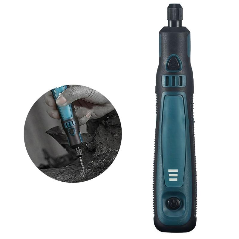 Miniature Wireless Electric Grinding Pen Machine for Crafting on Various Materials Including Jade Carving Drill Metals