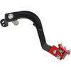 Hinterradbremspedal für CRF300L, Klappbarer Motorrad-Fußbremshebel für CRF 300L 2021-2024 - Rot