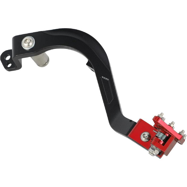 Hinterradbremspedal für CRF300L, Klappbarer Motorrad-Fußbremshebel für CRF 300L 2021-2024 - Rot