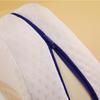 Cuscino per Gambe in Memory Foam a Forma di Cuore per Dormire su un Lato e Gravidanza.