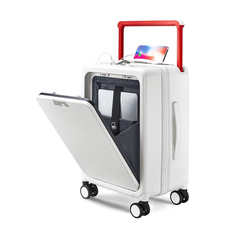 Durable PC Hardside Luggage with Universal Wheels 24 Inch