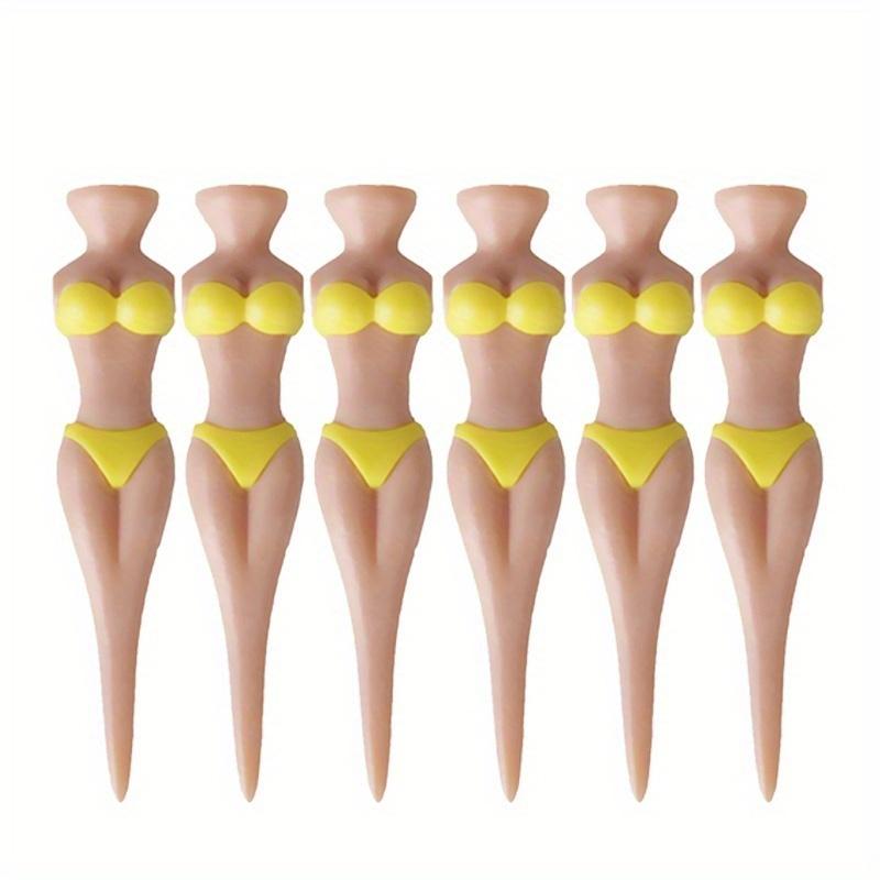1 ks Novinka Bikini Dáma Dívka Golfová Týčka Nástroje na Divoty