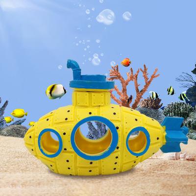 Aquarium Landschaftsdekoration U-Boot Ornamente Aquarium Dekoration Harz Ornamente Zuchthöhle Fisch- und Garnelenversteck