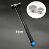 Replaceable Head Car Dent Repair Hammer Percussion Leveling Tool for Traceless Auto Body Dent Removal