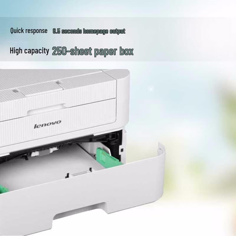 Lenovo LJ2400 Pro Black and White Laser Printer CN Plug (adapter Included)