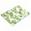 Stylish and Durable Glass Boards with Watercolor Cactus Print 2x30x52 Cm