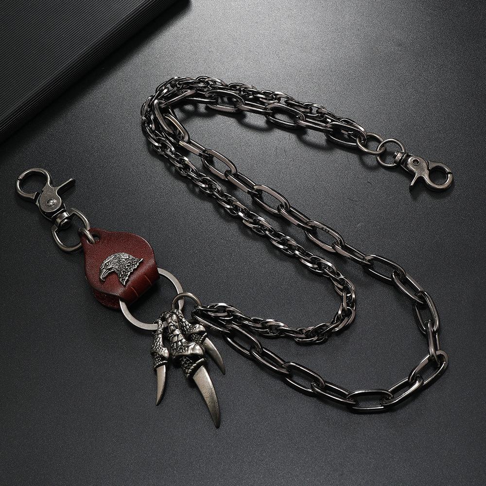 New Style Pants Chain Personalized Chain Punk Hip-hop Street Dance Denim Waist Chain Fashion Pants Accessory
