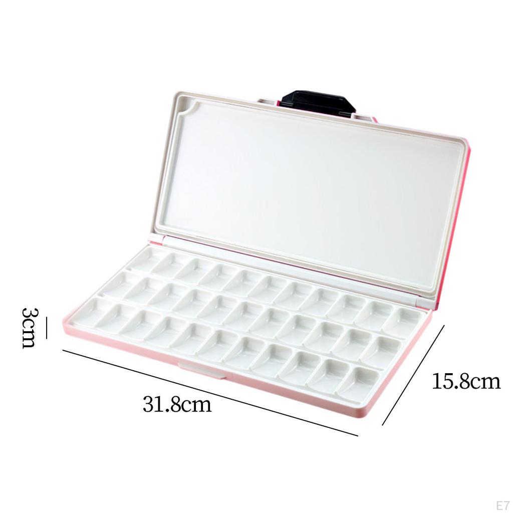 Paint Case for Watercolor Palette, Multifunctional Leakproof Design Acrylic And Gouache