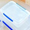 Wuhe Large Capacity Commercial Square Plastic Storage Box Set