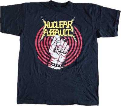 Nuclear Assault World Tour 93 Unisex Cotton TShirt S To 5XL Unisex T-Shirt