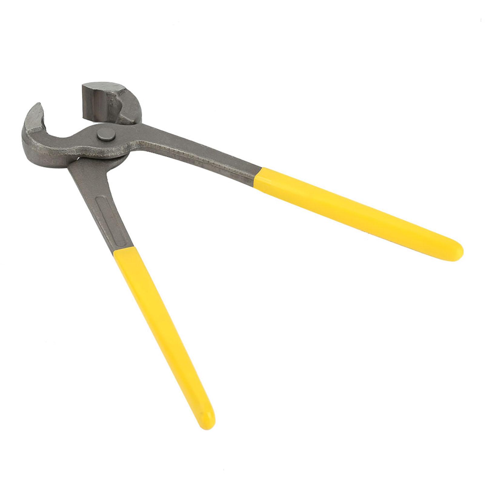 

1 шт. Экстрактор гвоздей из углеродистой стали, съемник крепежа, плоскогубцы, инструмент для деревообработки(12in)