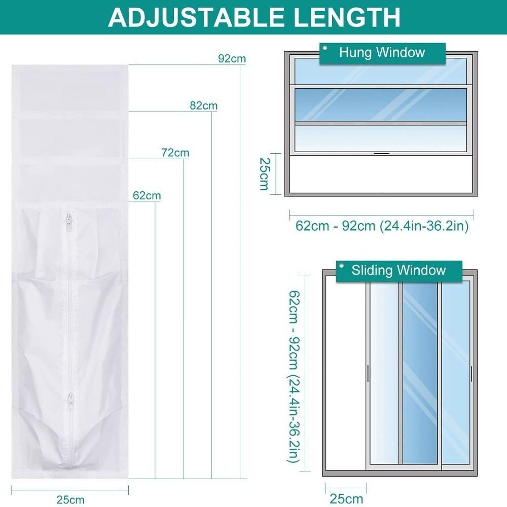 Adjustable Length Air Conditioning Seal Portable Air Conditioner Seal  For Portable Air Conditioner