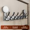 No Drill Suction Cup Hook with Strong Door Bathroom Kitchen No Punching Towel Rack Wall Mounted Row Hook Kitchen Hook