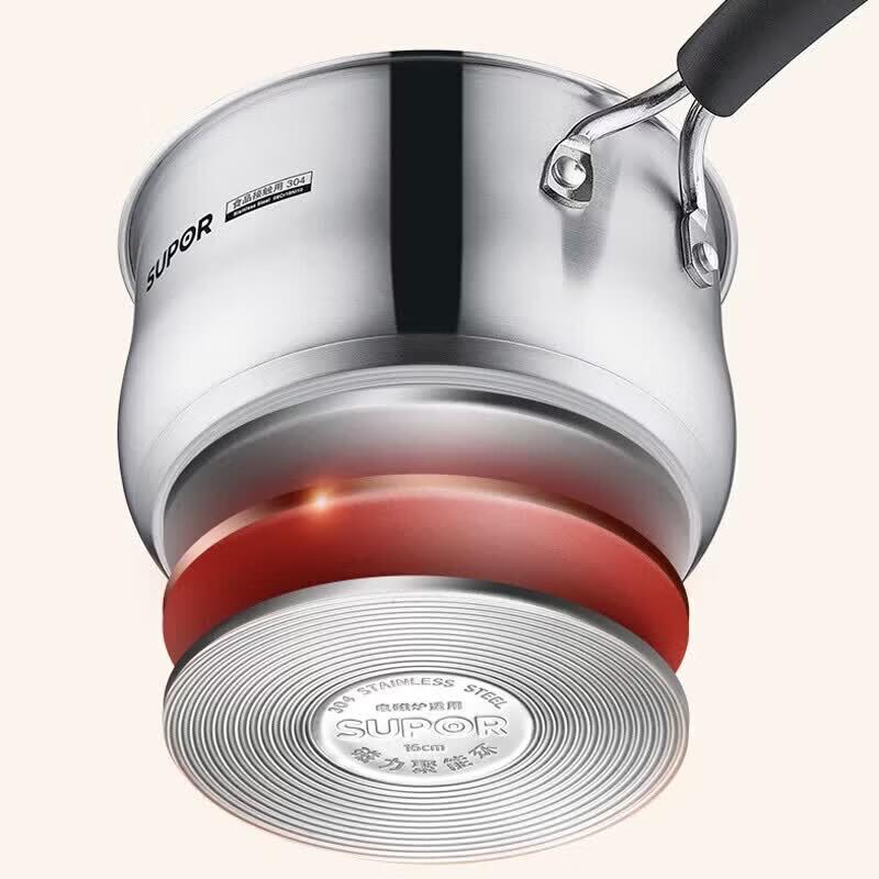 Supor 16cm 304 Stainless Steel Milk & Noodle Pot